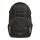 coocazoo Rucksack MATE „Dark Mission“ mit tiefschwarzem Grund und technischen, grauen Elementen
