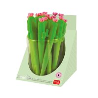 Legami Gelstift CTS0001 – Cactus in Nahaufnahme, von schräg oben fotografiert, zeigt Stiftende mit Kaktus-Design.