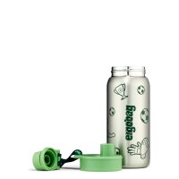 Ergobag Edelstahl Trinkflasche Grün