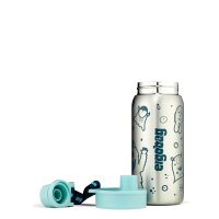 Ergobag Edelstahl Trinkflasche Petrol