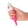 Legami Squeezy Gelstift - Unicorn, seitliche Nahaufnahme des pastellfarbenen Einhorn-Stifts mit 3D-Figur und Gelmine.