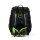 Ergobag Cubo CyBär Race Schulranzen, Frontalansicht, zeigt reflektierende Details, sportliches Design und festen Stand.