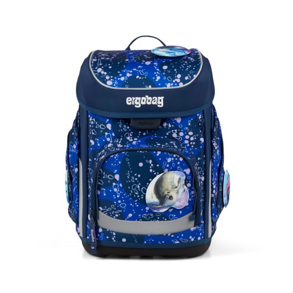 ergobag cubo OzeanBärwohner Schulrucksack frontal...