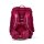 Ergobag Cubo MondzauBär Schulrucksack, Frontalansicht, zeigt Design mit Bärenmotiv und reflektierenden Elementen.