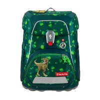 Step by Step FIT Schulranzen-Set Dino Targo frontal mit...