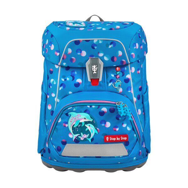 Step by Step FIT Schulranzen-Set Dolphin Finja von vorne...