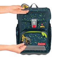 Step by Step CLOUD Schulranzen-Set  Bagger Rocco , 5-teilig