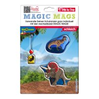 Step by Step MAGIC MAGS  schleich, Dinosaurs,  Triceratops
