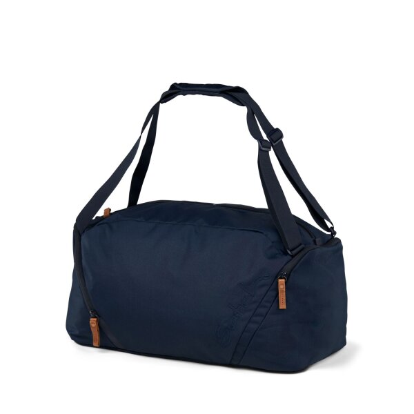 Satch Sporttasche Nordic Blue in Seitenansicht, blaue...