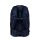 Satch Pack Schulrucksack Purple Laser seitlich von schräg oben, Fokus auf ergonomisches Design und markantes Muster