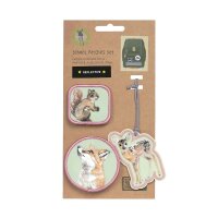 School Patches Set Forest