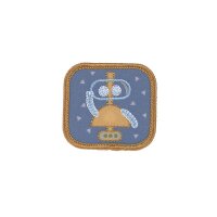 School Patches Set Robot