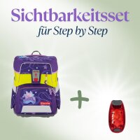 Neon Pullover und Sicherheits klemmleichte von Step by Step