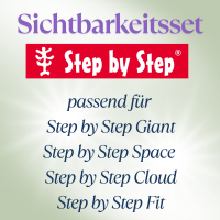 Sichtbarkeitsset für Step by Step Schulranzen Pink/Pink