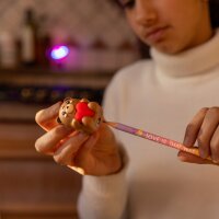 Legami Licht-Up Stiftspitzer-Behälter – Anspitzen ist Magie – Teddybär