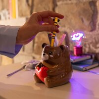Legami Keramik-Stiftehalter - Schreibtischfreunde - Teddybär