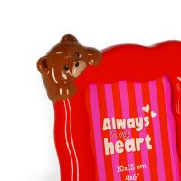 Legami Bilderrahmen - Halte den Moment fest - Teddybär 10x15 cm