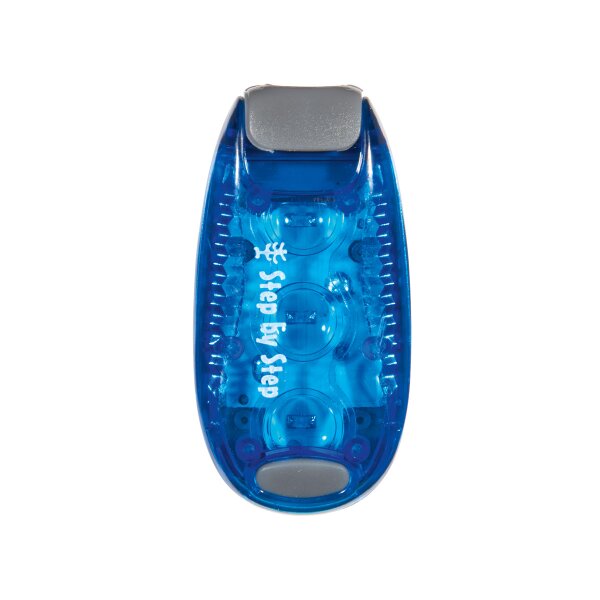 Step by Step LED-Sicherheits-Klemmleuchte Blau, seitlich...