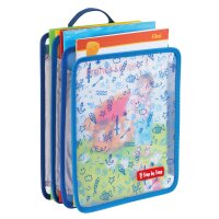 Step by Step Faltbare Heftbox  Blau