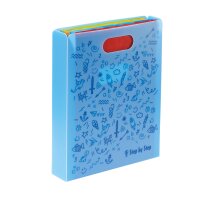 Step by Step Heftbox Blau mit Tragegriff, Artikel 213403,...