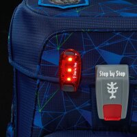 Step by Step LED-Sicherheits-Klemmleuchte Rot,...